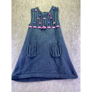 Gymboree Gray Knit Sweater Dress Size 2T